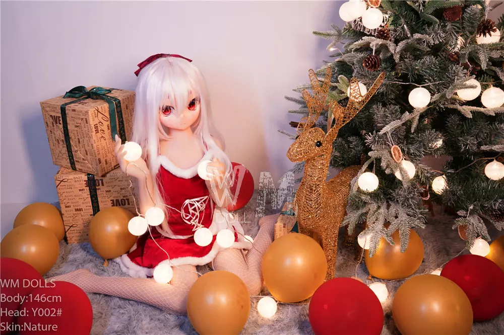WM S-TPE 146cm Anime TPE Sex Doll with PVC Head #Y002